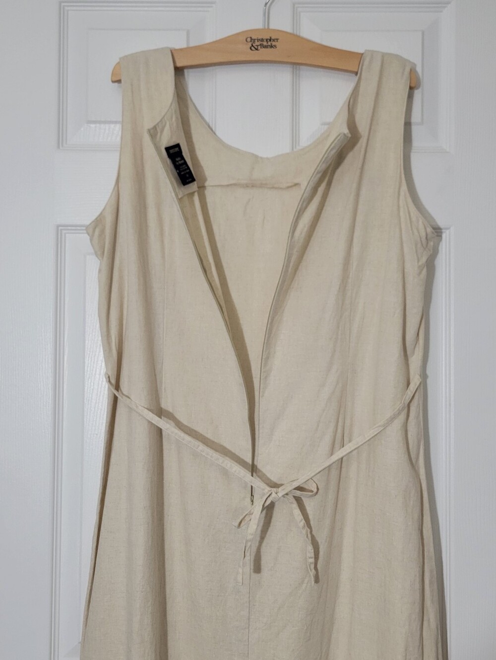 Dockers Khakis For Women Maxi Dress Linen Cotton Size XL - Picture 8 of 12